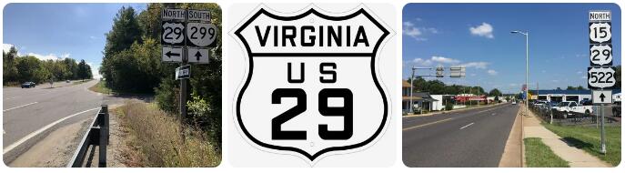 US 29 in Virginia